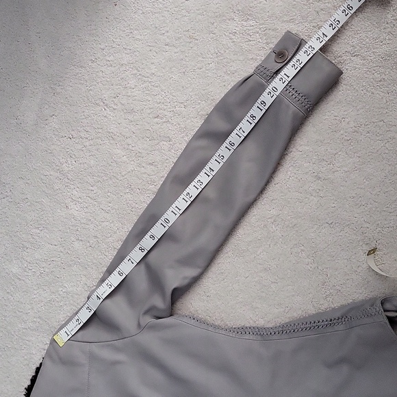 VTG Armani Collezioni Calf Leather Jacket Made In Italy XS-S - Picture 10 of 10